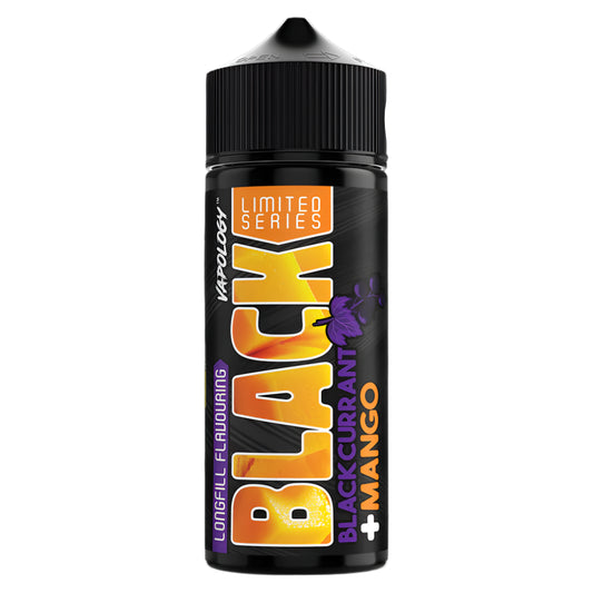 Vapology Black Series-Blackcurrant Mango 120ML Longfill Kit
