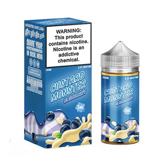 Custard Monster  Blueberry Custard 3MG