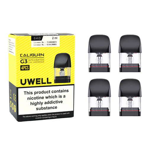 Uwell Caliburn G3/GK3/G3 Pro Replacement Cartridge - Cloudy Vape Co. Umhlanga.