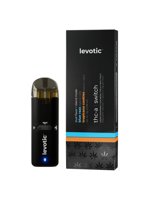 Levotic Switch Dual Blend THC-A 3 Gram Disposable