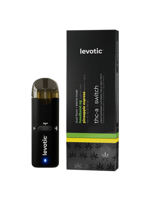 Levotic Switch Dual Blend THC-A 3 Gram Disposable