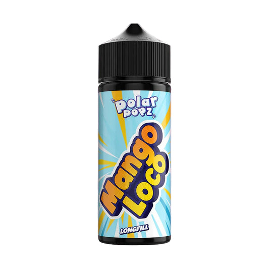 Vapology Polar Popz Mango Loco 120ML Longfill Kit