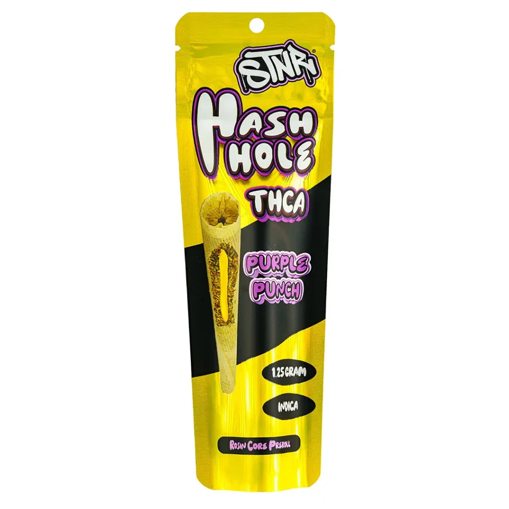 STNR Hash Holes 1.25g Rosin Core Pre Rolls