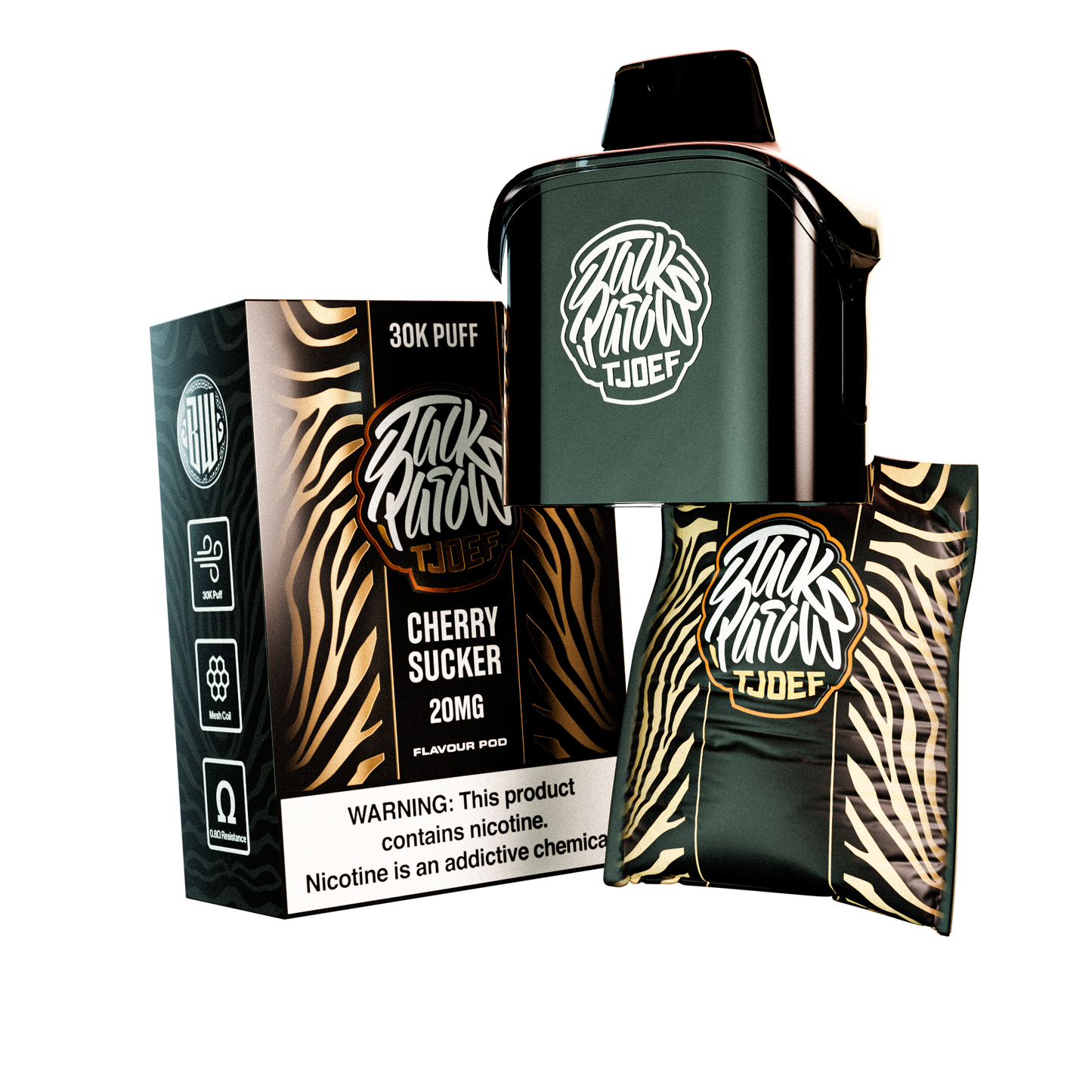 Jack Parow X Pod System 30K Flavour Pod Only - JPX30K
