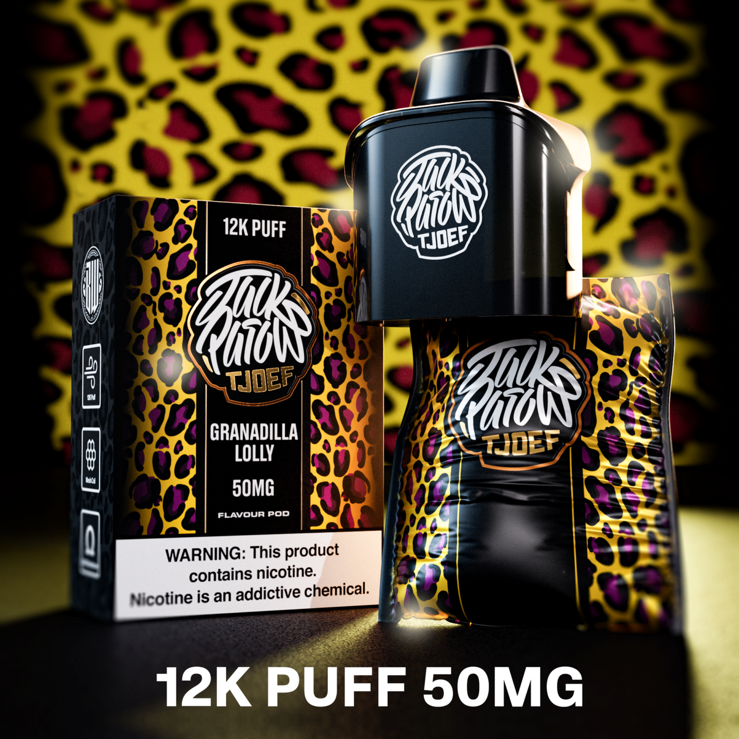 Jack Parow X Pod System 12K Flavour Pod Only - JPX12K