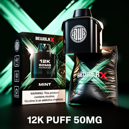 Bewolk X Pod System 12K Flavour Pod Only - BX12K