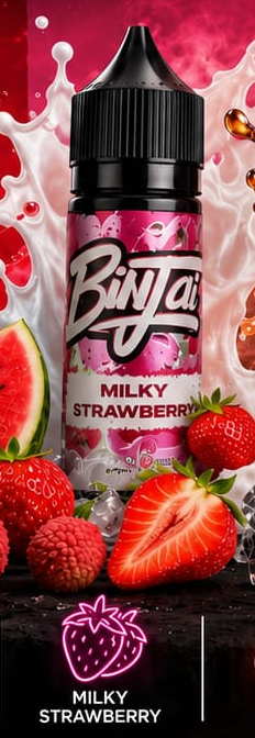 Binjai Salts Milky Strawberry 30ml *NEW
