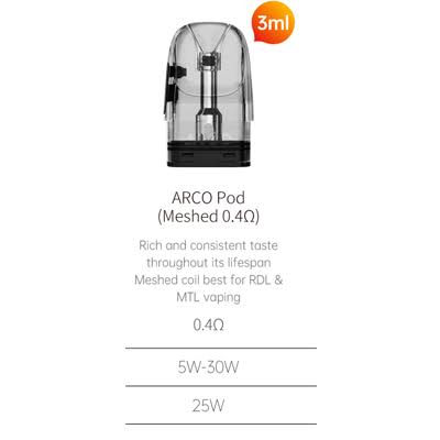 Smok Arco Pod 0.4 Ohm Sidefill 3ml