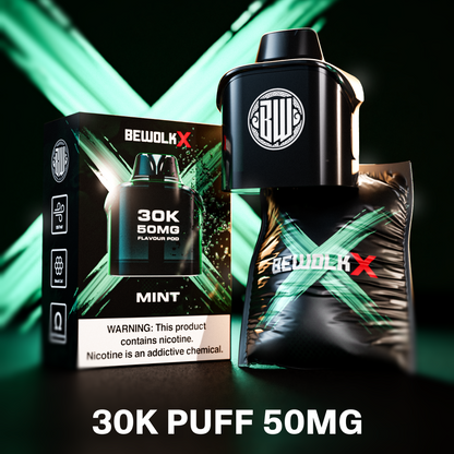 Bewolk X Pod System 30K Flavour Pod Only - BX30K