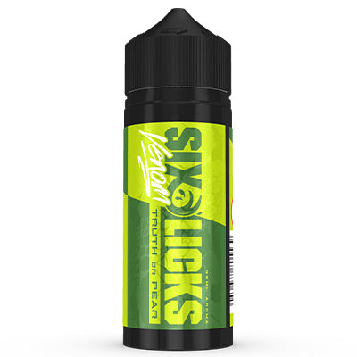 SIX LICKS Venom Eliquid 120ml Longfill Kit 2mg