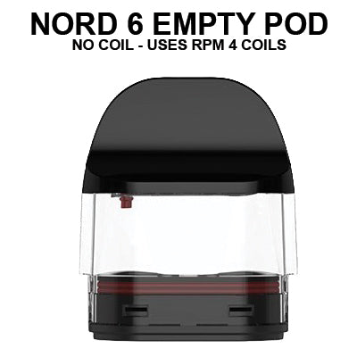 Smok Nord 6 Pod  - Empty Pod Topfill