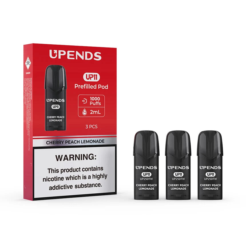 Upends UP11 Prefilled Replacement Pods 50mg (3 Pack) - Cloudy Vape Co. Umhlanga.