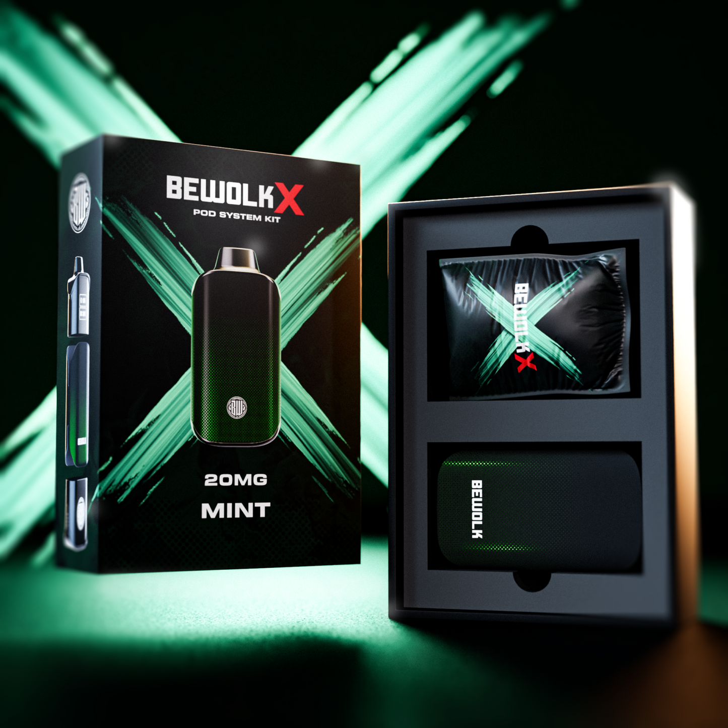 Bewolk X Pod System 12K KIT - BX12KKIT