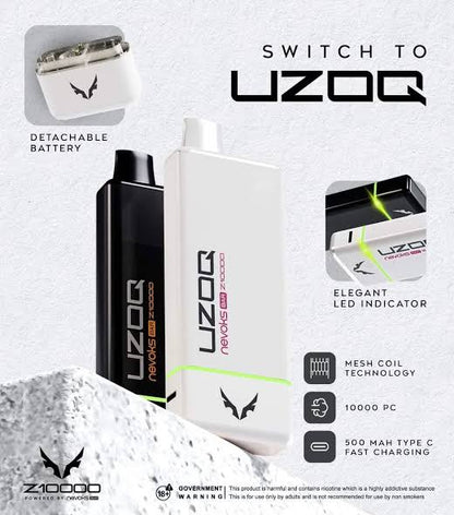 Lizoq Nevoks Bar 10k Puff Disposable 20mg (Z10000)
