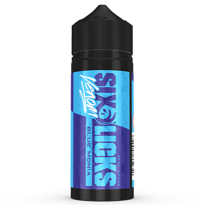 SIX LICKS Venom Eliquid 120ml Longfill Kit 2mg
