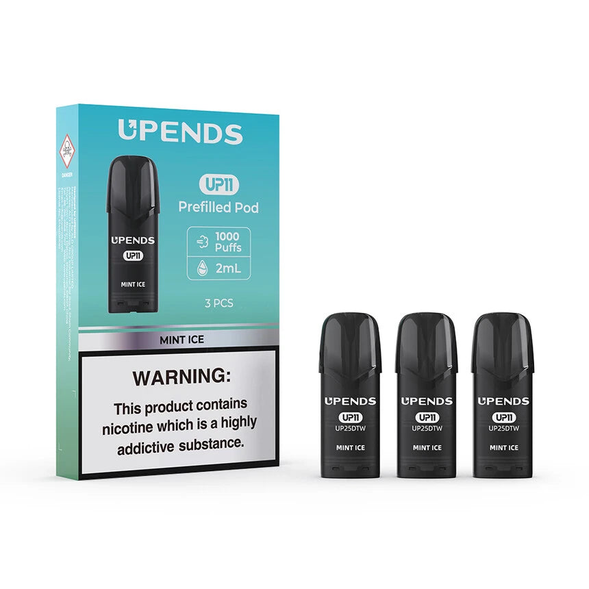 Upends UP11 Prefilled Replacement Pods 50mg (3 Pack) - Cloudy Vape Co. Umhlanga.