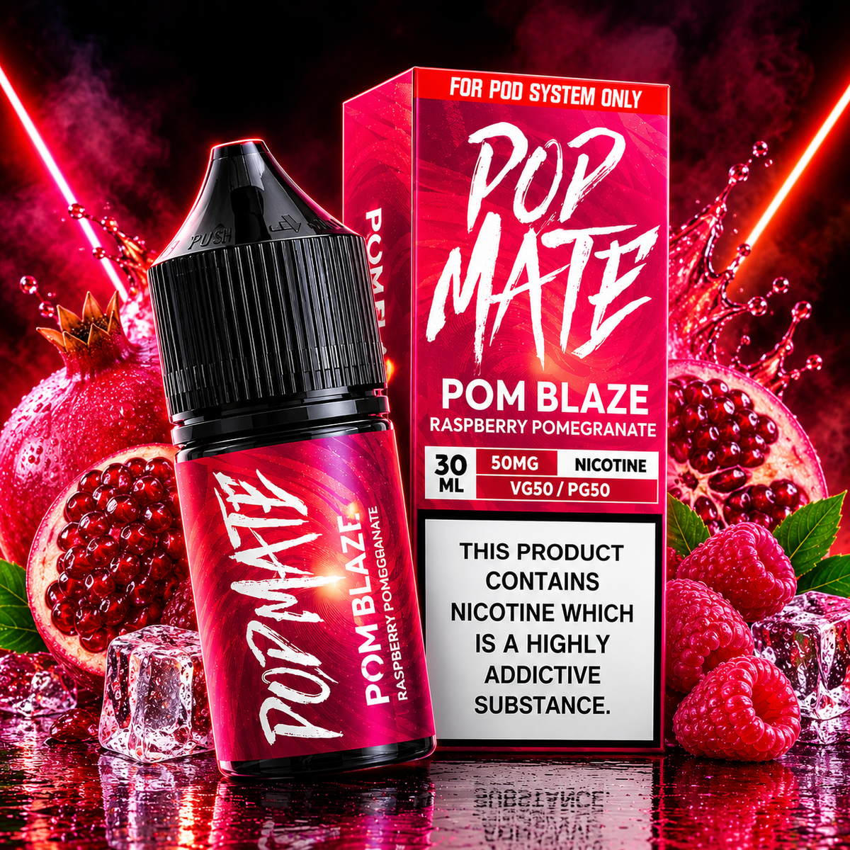 Pod Mate Nicsalts 50mg - International 30ml