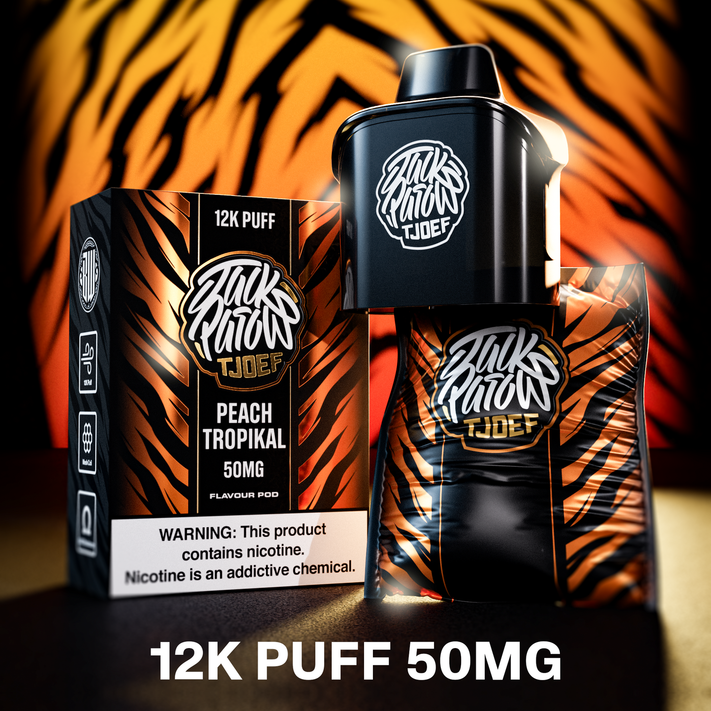 Jack Parow X Pod System 12K Flavour Pod Only - JPX12K