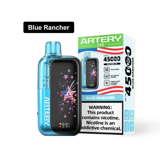 Artery 45K Disposable Vape 50mg - 45000 Puff Dual Mesh Coils CT3