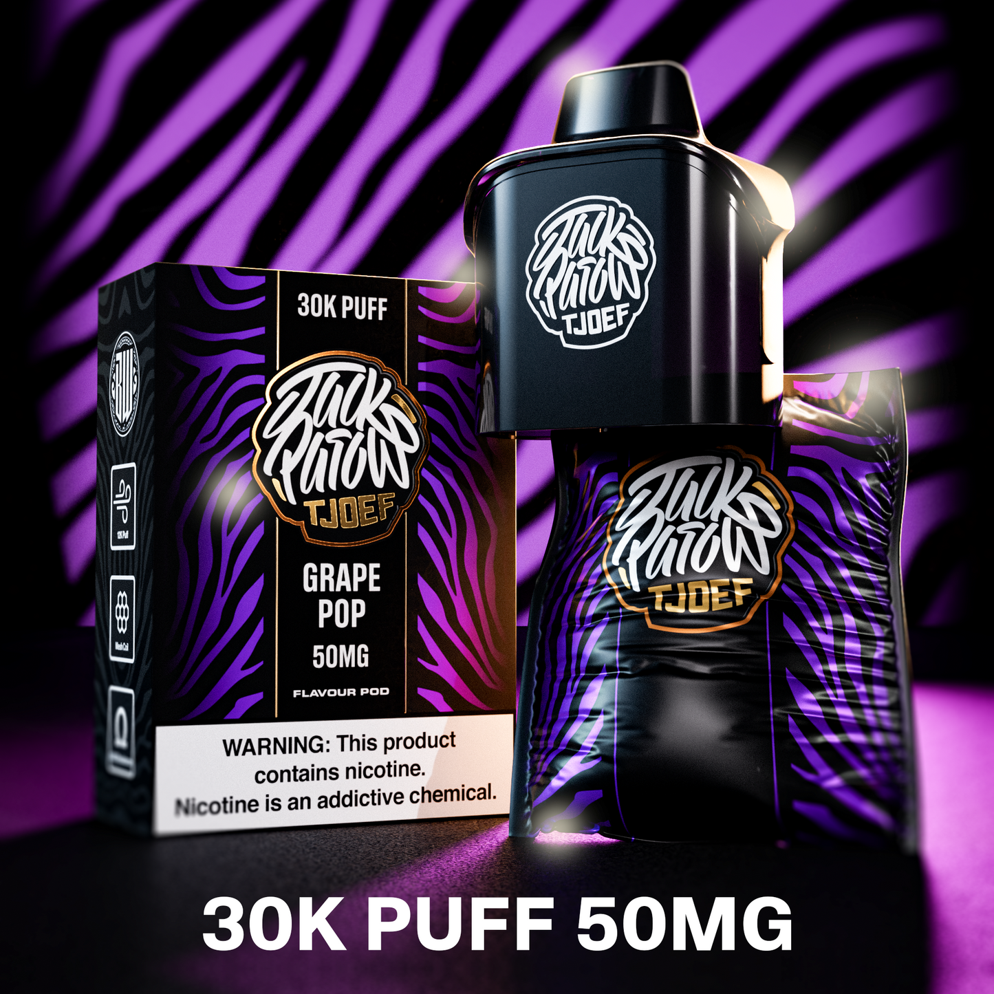 Jack Parow X Pod System 30K Flavour Pod Only - JPX30K