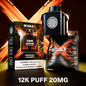 Bewolk X Pod System 12K Flavour Pod Only - BX12K