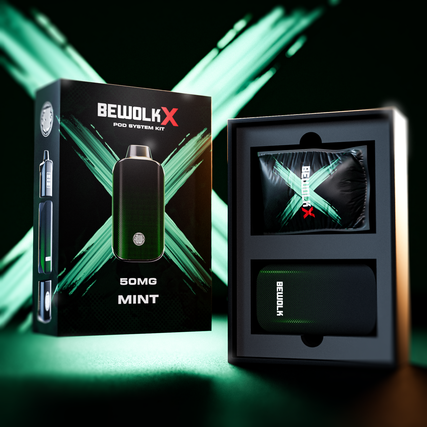 Bewolk X Pod System 12K KIT - BX12KKIT