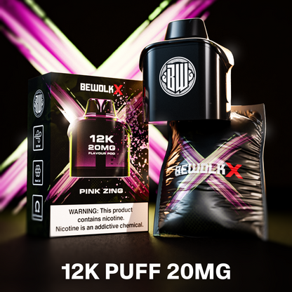 Bewolk X Pod System 12K Flavour Pod Only - BX12K