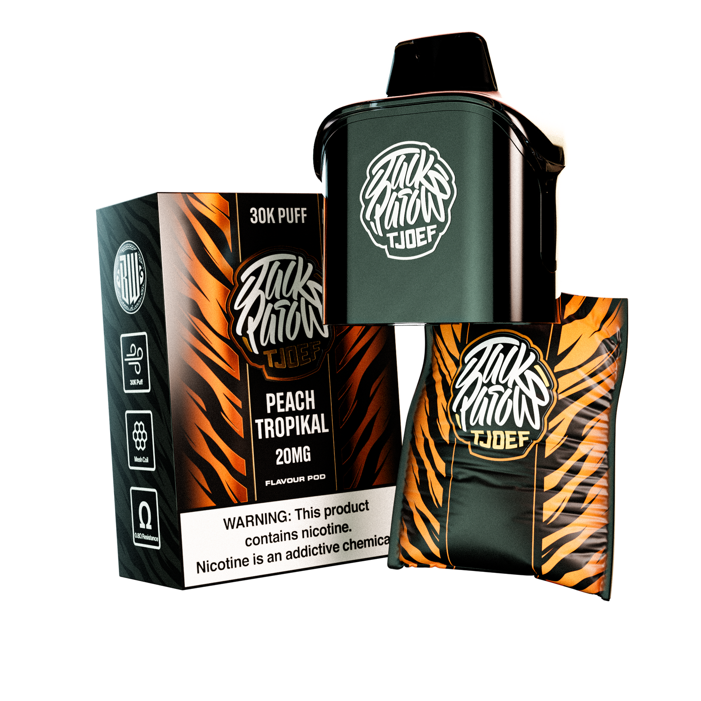 Jack Parow X Pod System 30K Flavour Pod Only - JPX30K