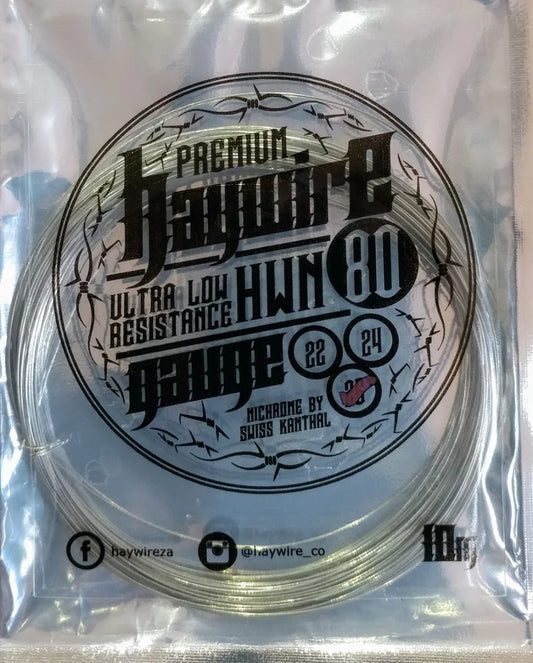 Premium Haywire HWN Ni80 24 Gauge Wire (5 Meter)