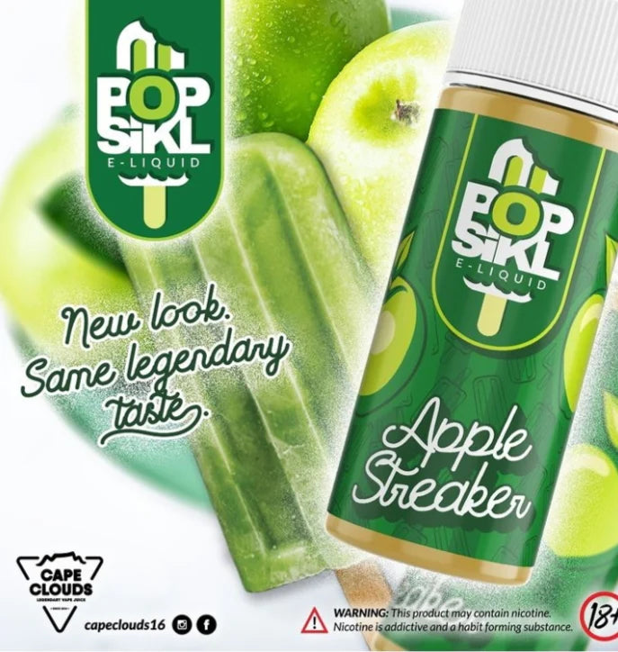 Pop Sikl Apple Streaker 2mg 120ml