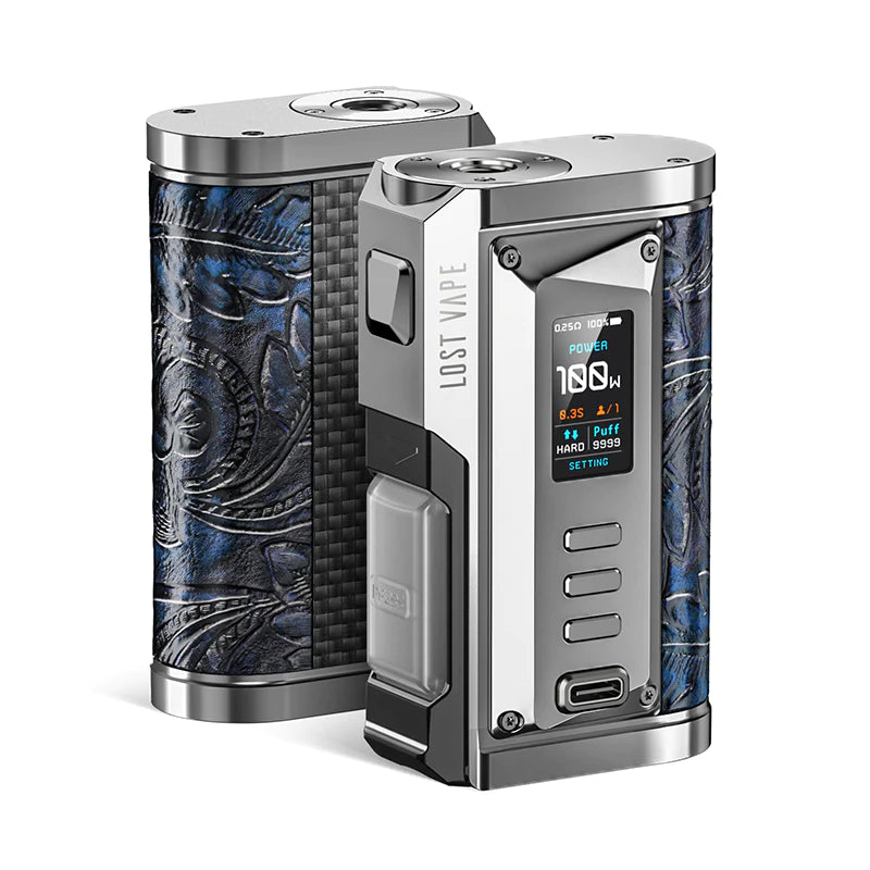 Lost Vape Centaurus Quest BF Box Mod (Black Ukiran Leather)