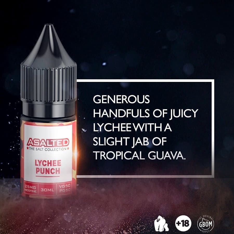 GBOM Asalted Lychee Punch 50mg 30ml