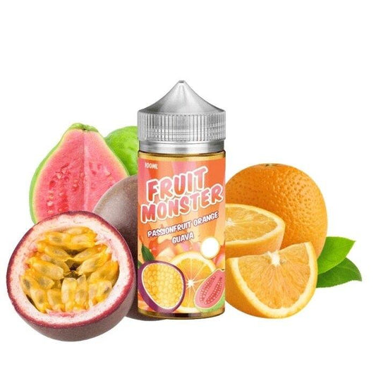 Passion Fruit Orange Guava Fruit Monster | 3mg 100ml