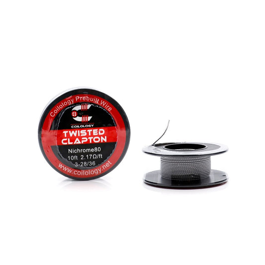 Coilology Prebuilt Twisted Clapton Wire 10ft