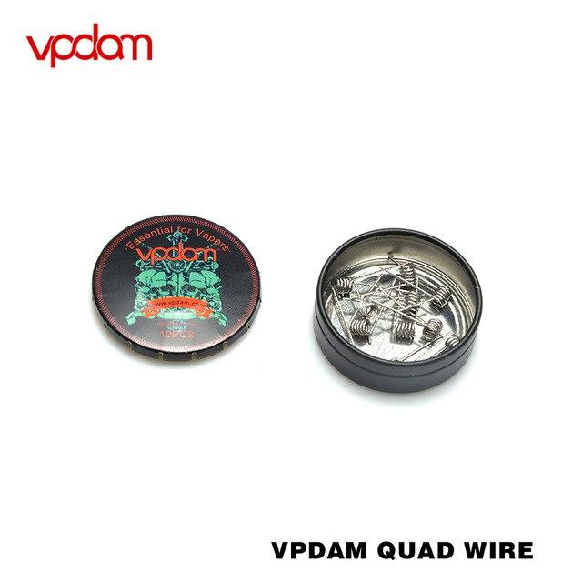 VPDAM Quad 0.36 ohm Prebuilt Coils (10pcs)