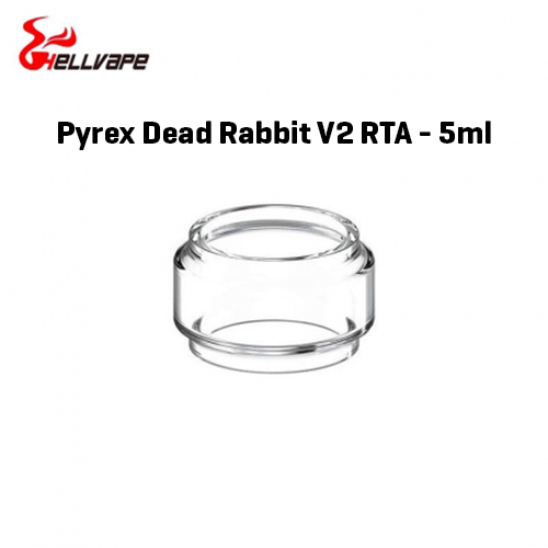 Hellvape Dead Rabbit V2 RTA Pyrex Glass (5ml) – Cloudy Vape Co. Umhlanga.