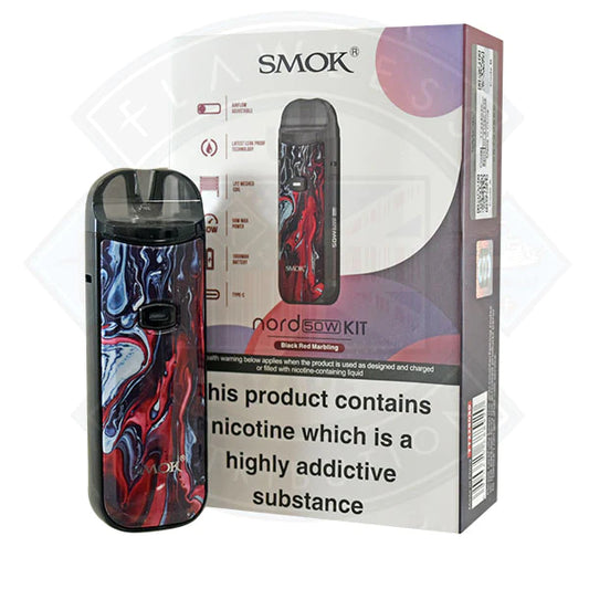 Smok Nord 50W Kit (Black Red Marbling)