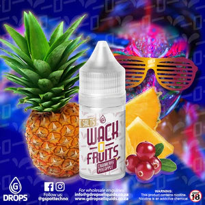 Wack-O-Fruits Salts Cranberry Pineapple 30ML