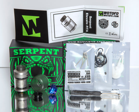 Wotofo Serpent Elevate RTA (Stainless Steel)