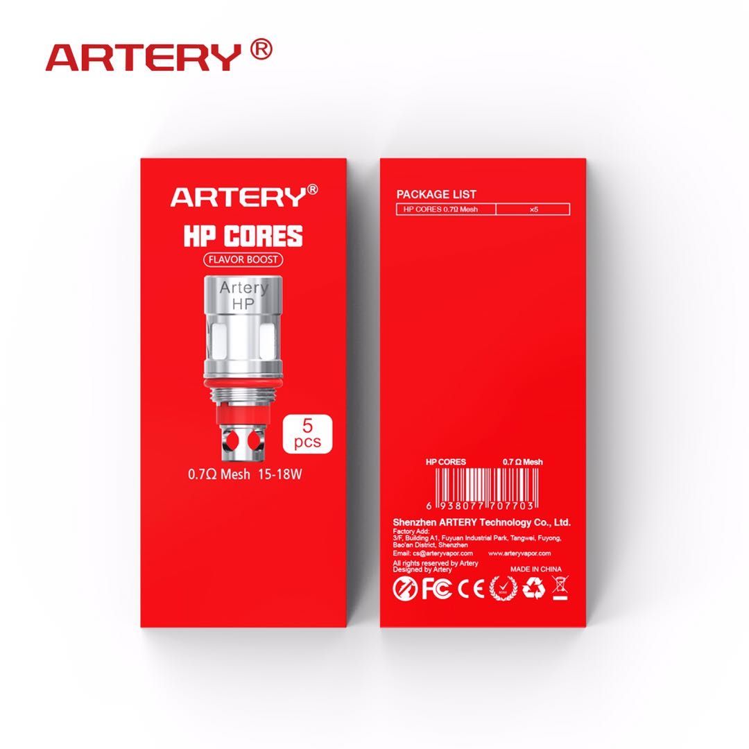 Artery HP Cores 0.7 ohm Coil