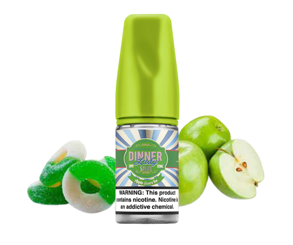 Dinner Lady Apple Sours Ice 50mg 30ml