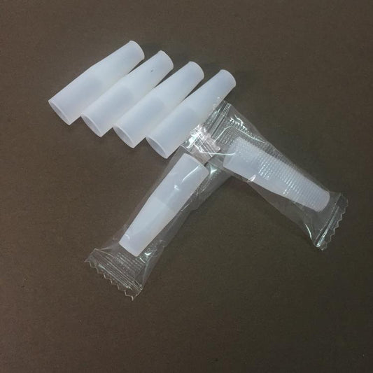 Semi-transparent Disposable Drip Tip Long Soft Silicone