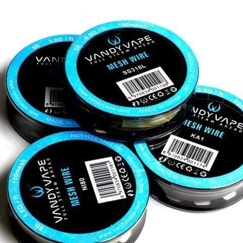 Vandyvape Mesh Wire SS316L 0.9 ohm 5ft
